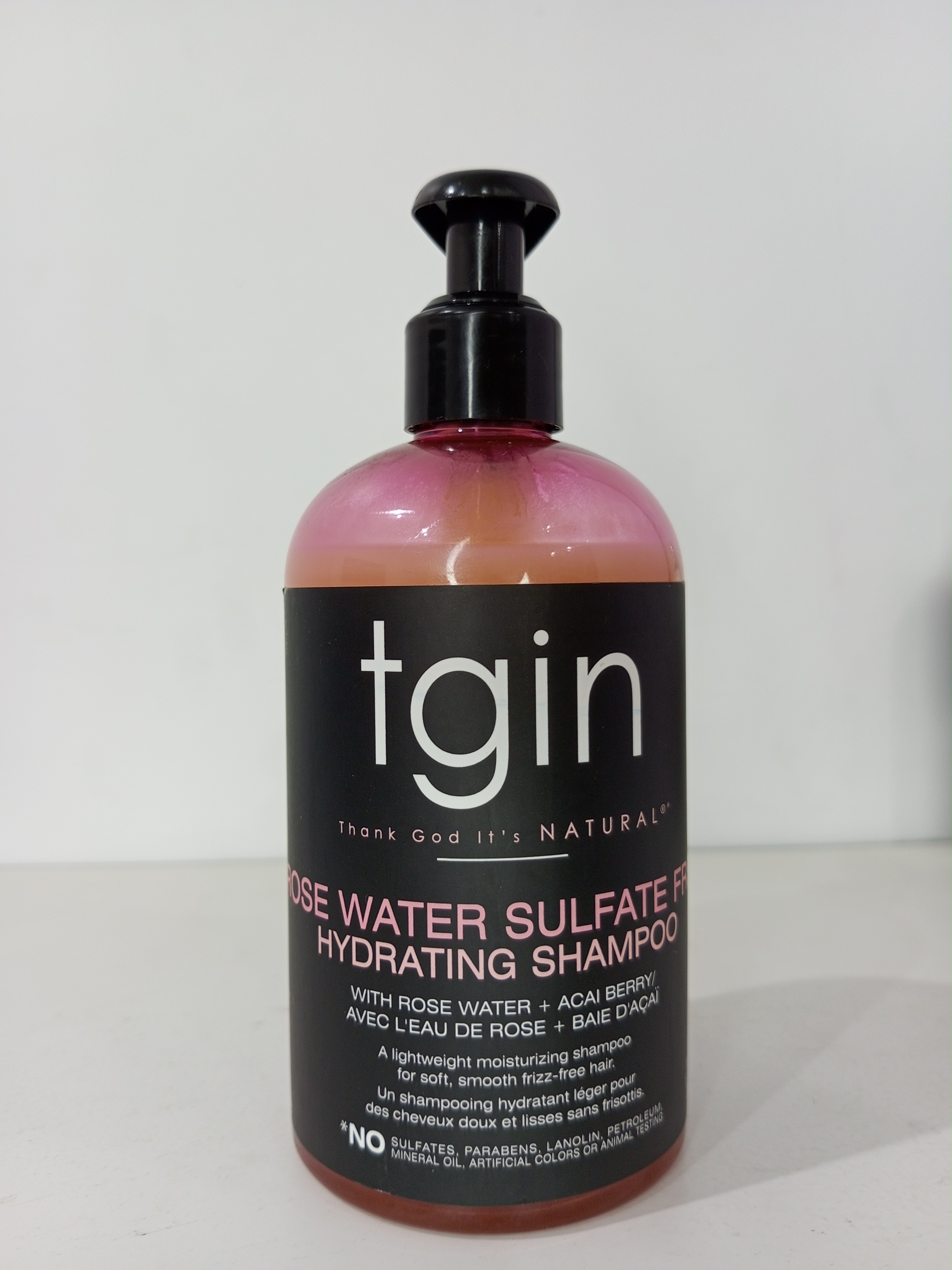 TGIN Rose Water Hydrating Shampoo